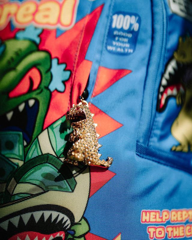 Rucsac Sprayground Reptar Prize Inside Dlxsr Backpack | 653891-EFM