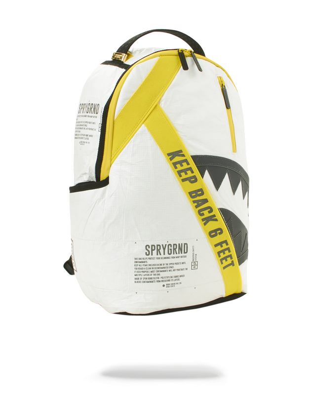 Rucsac Sprayground Sg95 Keep Back!Pack Tyvek 3m Shark | 065874-XLO