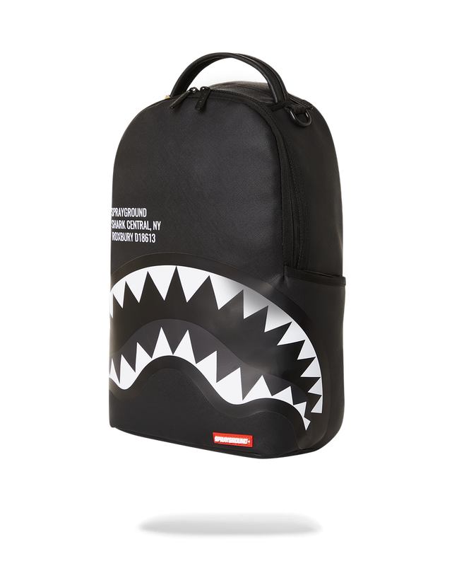 Rucsac Sprayground Shark Central Blk/Gray Backpack (Dlxv) | 583174-DQU