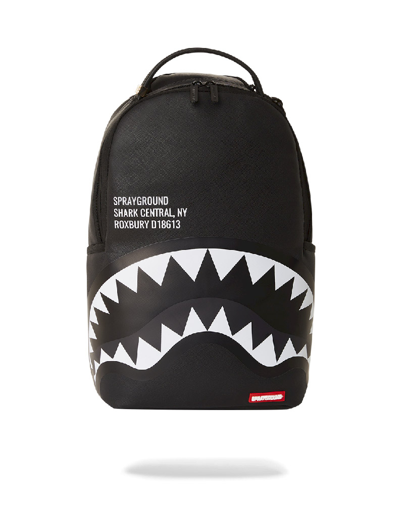 Rucsac Sprayground Shark Central Blk/Gray Backpack (Dlxv) | 583174-DQU