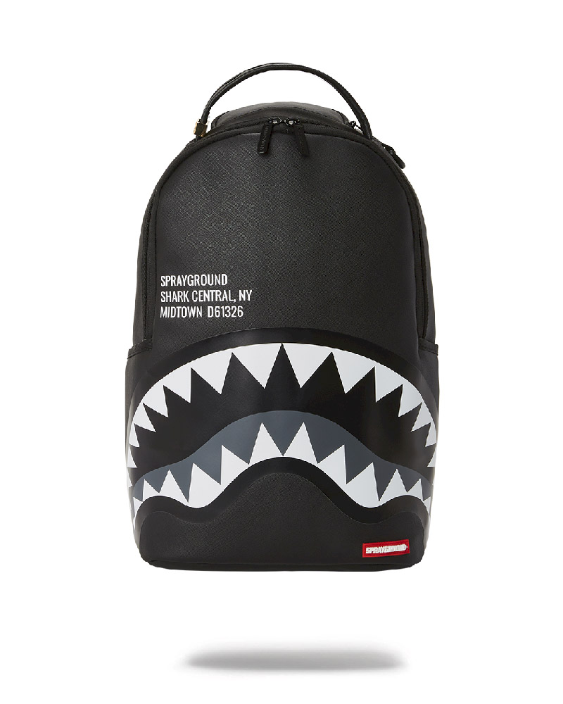 Rucsac Sprayground Shark Central Greytone Backpack (Dlxv) | 704213-KSP