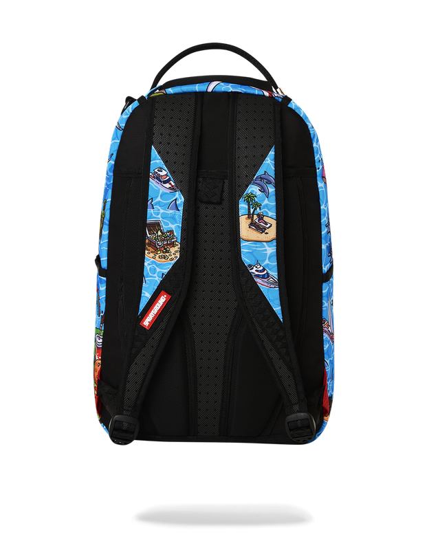 Rucsac Sprayground Shark Island Adventure Dlxsr Backpack | 907432-PHX