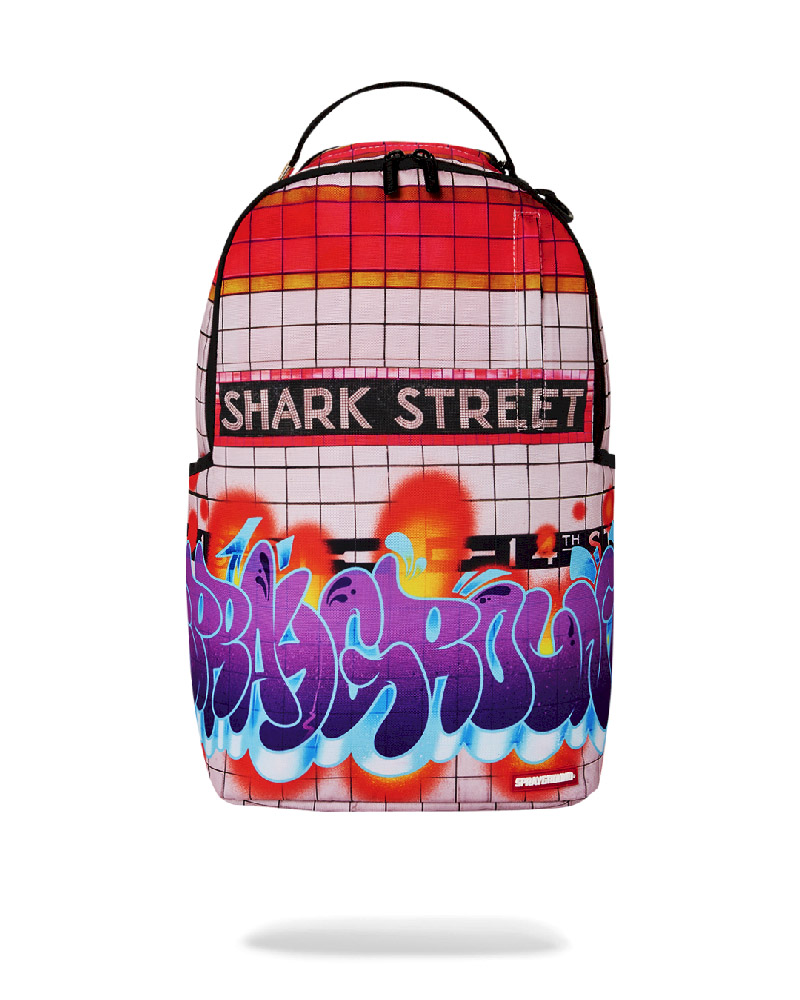 Rucsac Sprayground Shark Station Dlxsr Backpack | 049318-FUG