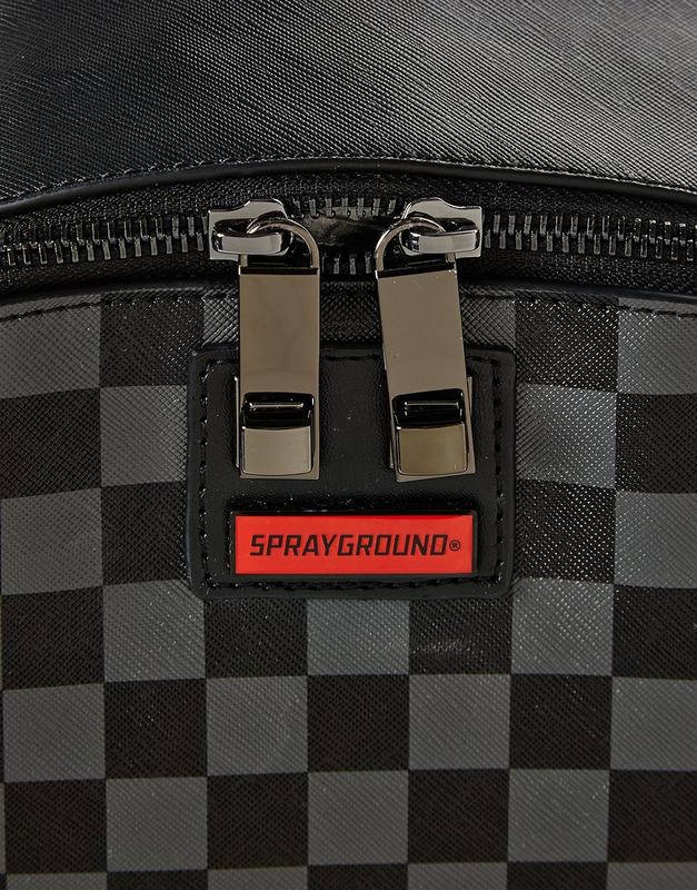 Rucsac Sprayground Sharks In Paris (Black Checkered Edition) | 542316-QZF