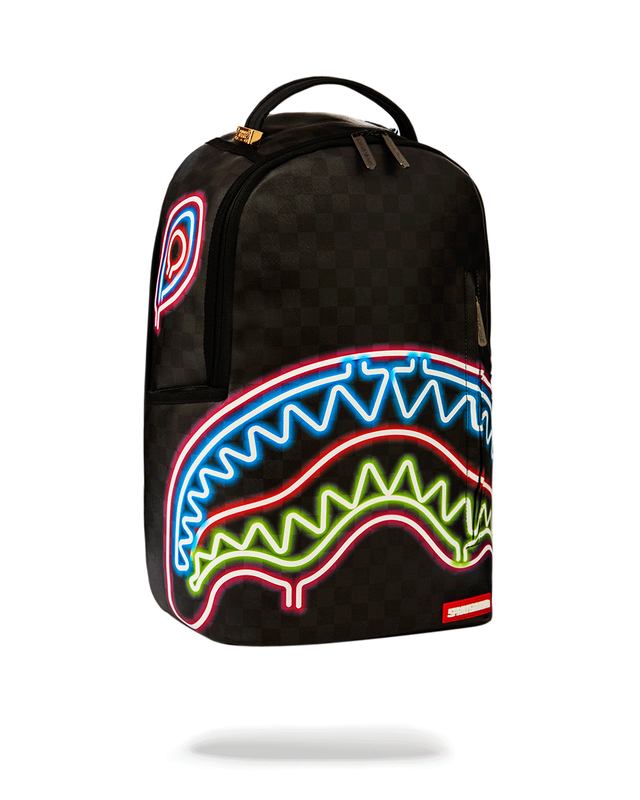 Rucsac Sprayground Sharks In Paris Glow Backpack (Dlxv) | 968510-OGD