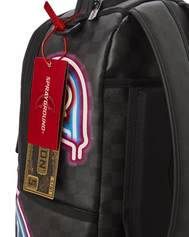 Rucsac Sprayground Sharks In Paris Glow Backpack (Dlxv) | 968510-OGD