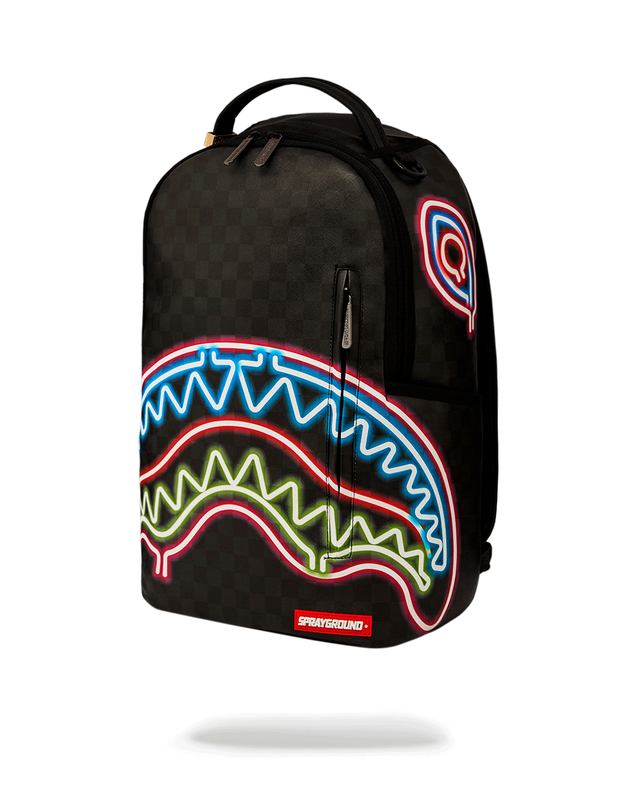 Rucsac Sprayground Sharks In Paris Glow Backpack (Dlxv) | 968510-OGD