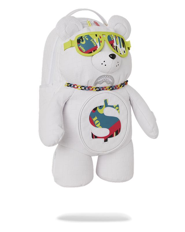 Rucsac Sprayground Show Up Show Out Moneybear Teddybear Backpack | 193856-CVU