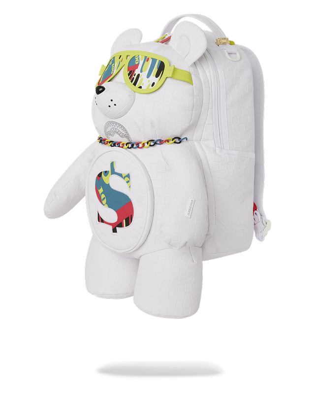 Rucsac Sprayground Show Up Show Out Moneybear Teddybear Backpack | 193856-CVU