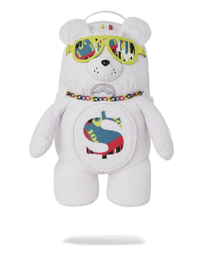 Rucsac Sprayground Show Up Show Out Moneybear Teddybear Backpack | 193856-CVU