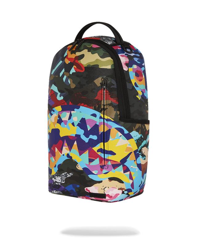 Rucsac Sprayground Sliced And Diced Camo Backpack | 174835-EFC