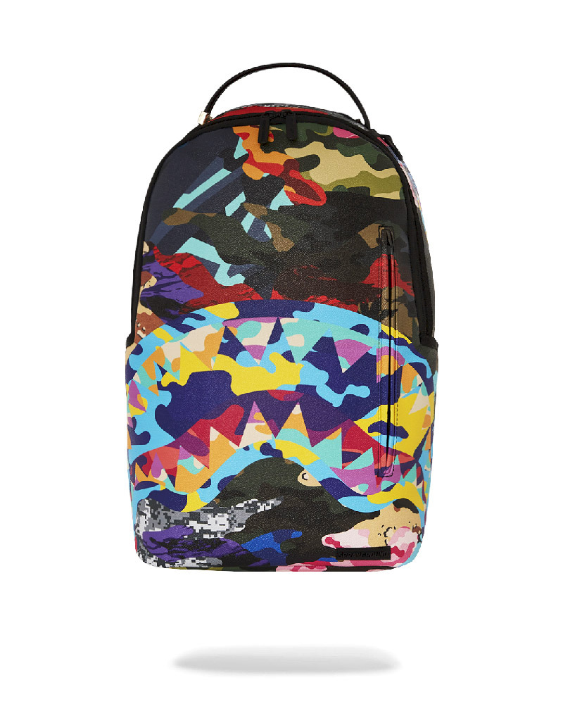 Rucsac Sprayground Sliced And Diced Camo Backpack | 174835-EFC