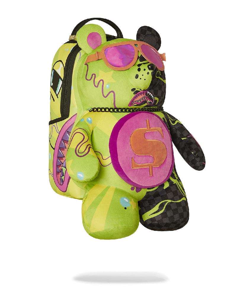 Rucsac Sprayground Slime Dime Moneybear Teddybear On Backpack | 506218-OPQ