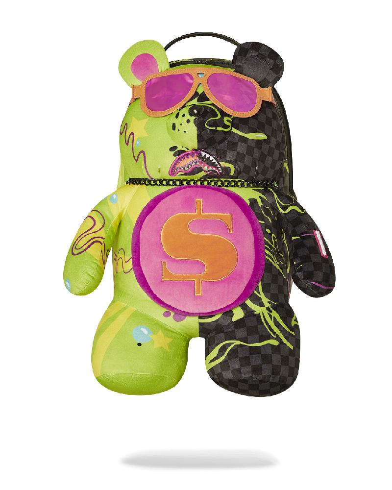 Rucsac Sprayground Slime Dime Moneybear Teddybear On Backpack | 506218-OPQ