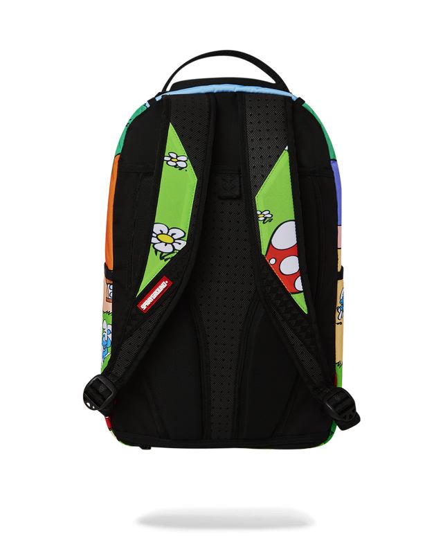 Rucsac Sprayground Smurfs Mushroom Village Backpack | 096571-UBG