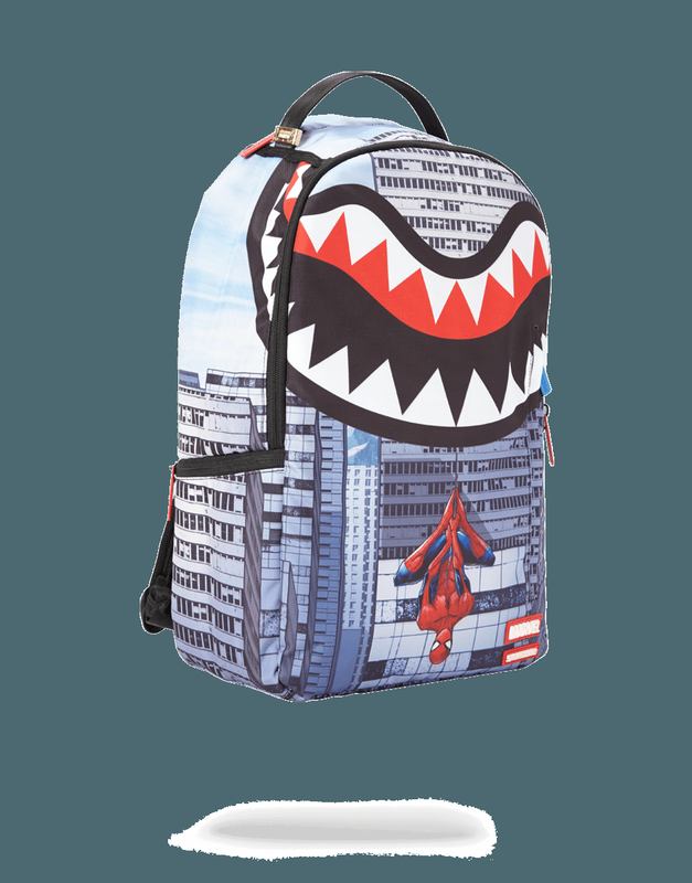 Rucsac Sprayground Spiderman Upside Down Shark | 708692-SHI