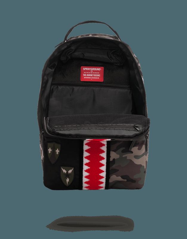 Rucsac Sprayground Split Camo Patches | 764028-GSQ