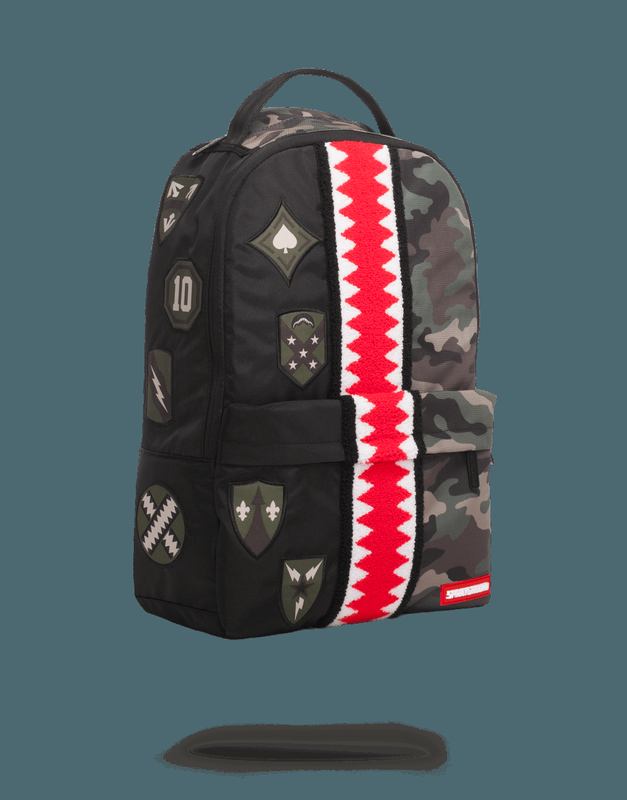 Rucsac Sprayground Split Camo Patches | 764028-GSQ