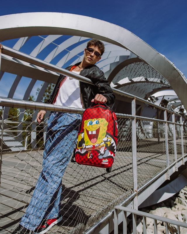 Rucsac Sprayground Spongebob Hello World Backpack (Dlxv) | 431809-UJH