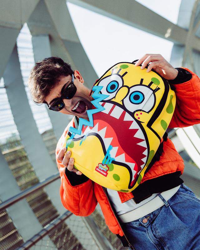 Rucsac Sprayground Spongebob Sharkbite Backpack (Dlxv) | 106273-EML