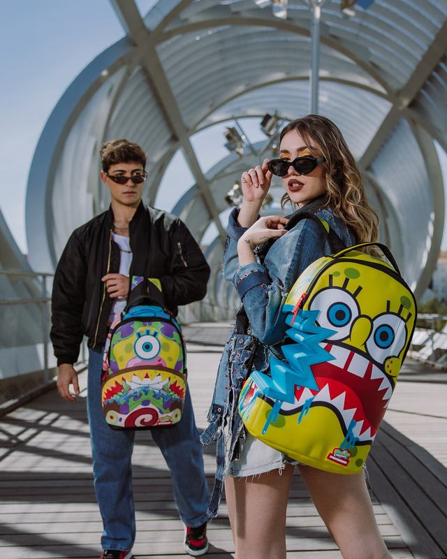 Rucsac Sprayground Spongebob Sharkbite Backpack (Dlxv) | 106273-EML