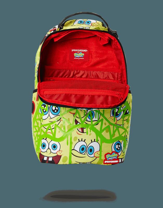 Rucsac Sprayground Spongebob Spraypaint Face Pattern | 136489-KZU