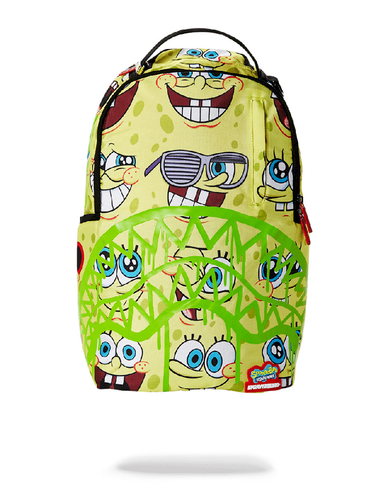 Rucsac Sprayground Spongebob Spraypaint Face Pattern | 136489-KZU