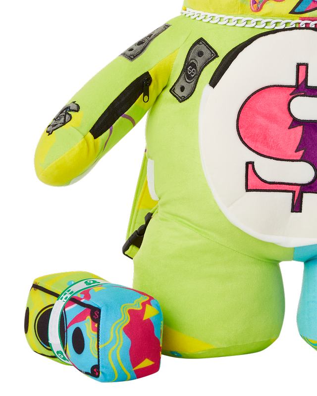 Rucsac Sprayground Super Weird Moneybear Teddybear Backpack | 795316-WIP