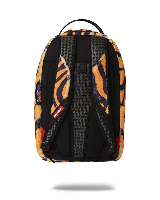 Rucsac Sprayground Tiger Cozy Velour Fur Backpack | 234587-WVB