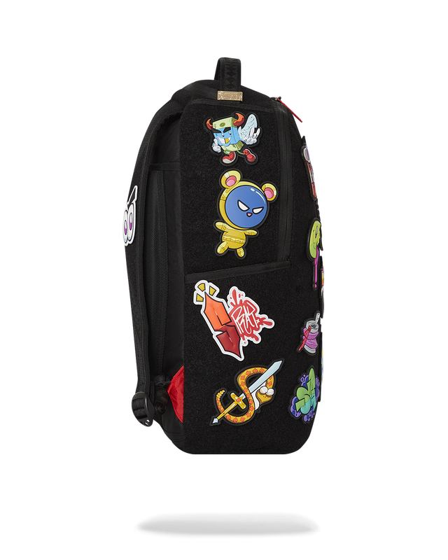 Rucsac Sprayground Trance Party Patches Backpack (23 Velcro Removable Patches) | 594621-TYO