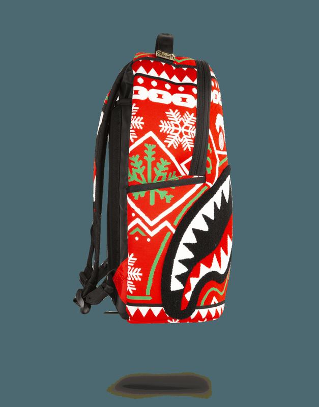 Rucsac Sprayground Ugly Sweater Shark | 735429-CAH