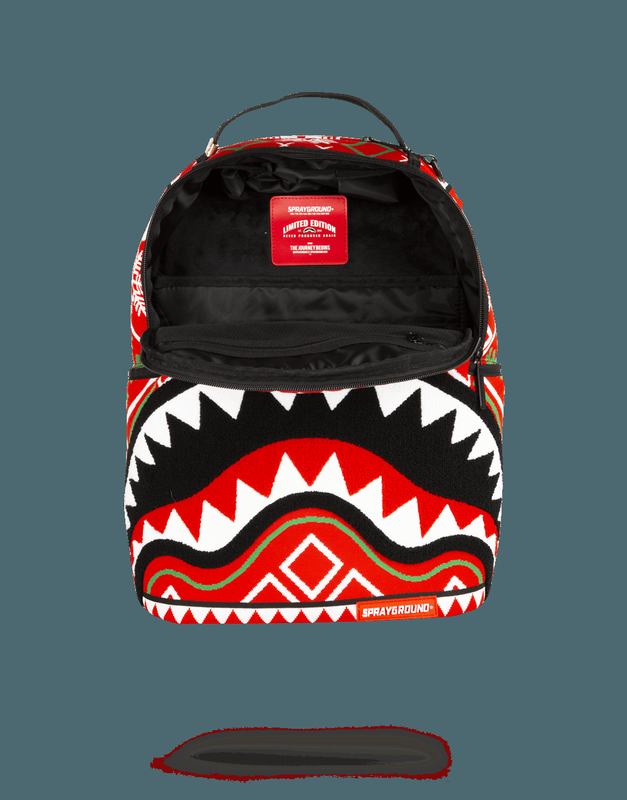 Rucsac Sprayground Ugly Sweater Shark | 735429-CAH