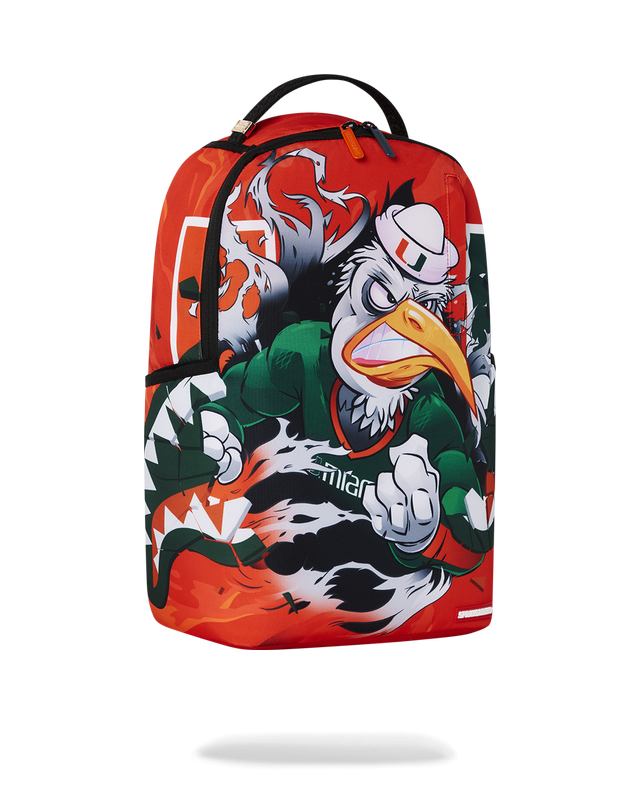 Rucsac Sprayground University Of Miami Clap Back Dlxsr Backpack | 068347-GKB