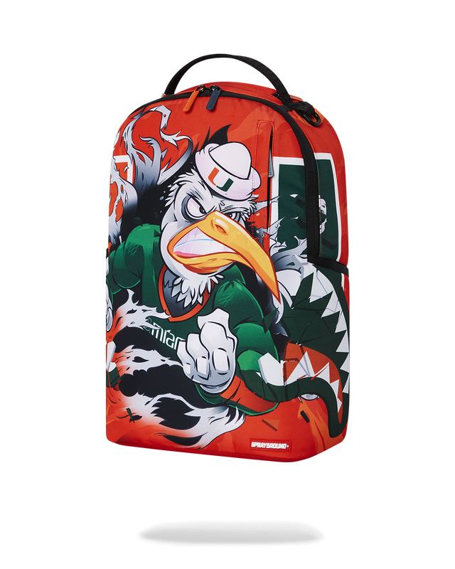 Rucsac Sprayground University Of Miami Clap Back Dlxsr Backpack | 068347-GKB