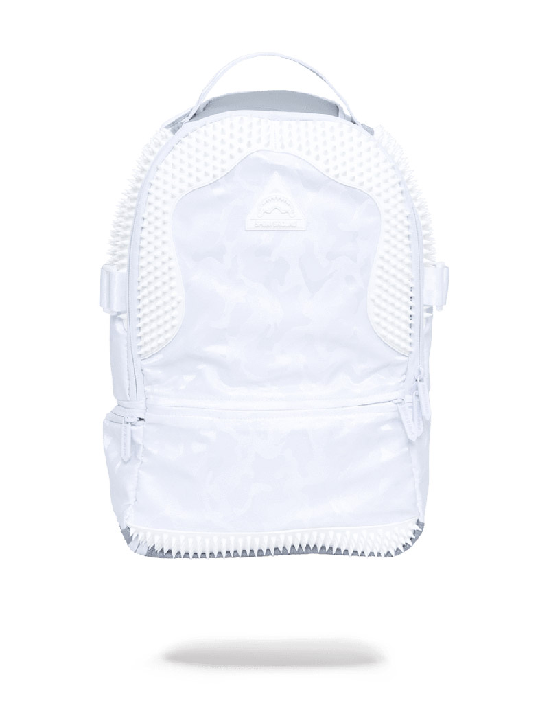 Rucsac Sprayground White Knit Camo Rubber Sypthon | 314625-RXG