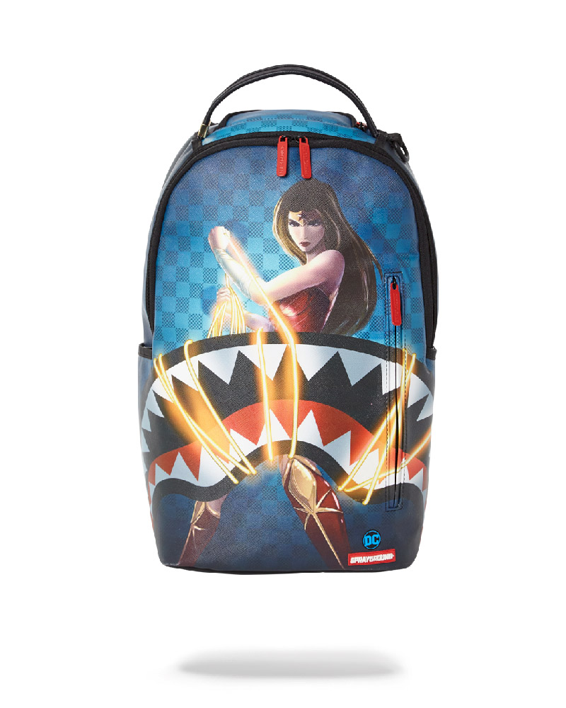 Rucsac Sprayground Wonder Woman: Lasso Shark Dlxv Backpack | 709634-DQF