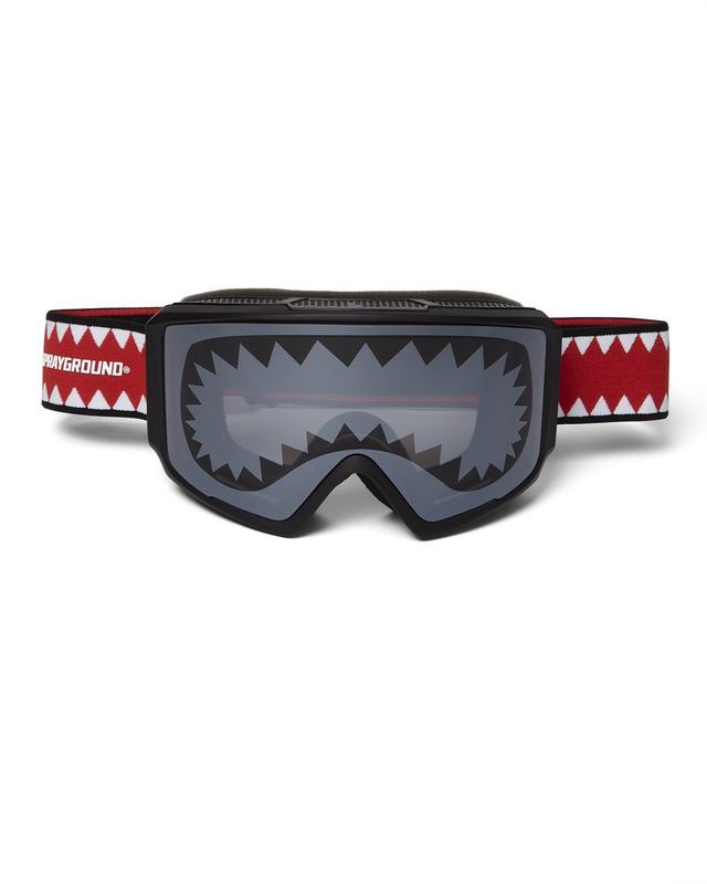 Ski Goggles Sprayground Sprayground Shark Goggles With 3 Interchangeable Lens | 017386-NTW