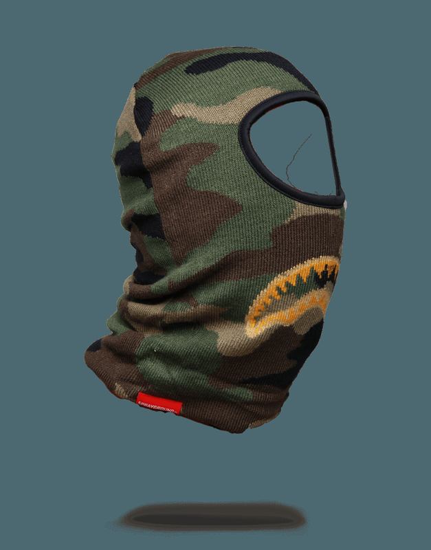 Ski Mask Sprayground Gold Knit Shark Mouth Ski Mask | 426807-WYP