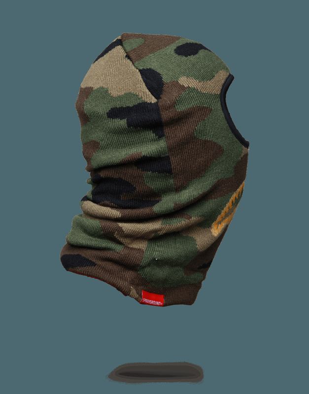 Ski Mask Sprayground Gold Knit Shark Mouth Ski Mask | 426807-WYP