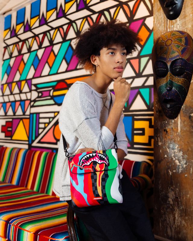 Sling Sprayground Trippy Taffy Large Sling Crossbody | 012357-SOZ