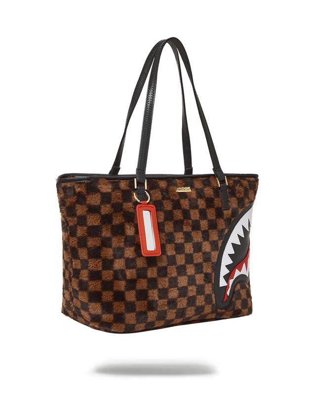 Tote Sprayground Furrr Sharks In Paris Tote | 460957-HXV