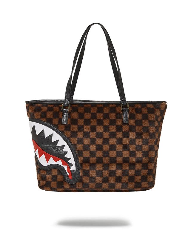 Tote Sprayground Furrr Sharks In Paris Tote | 460957-HXV