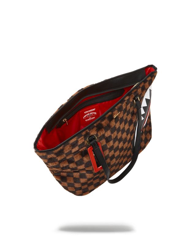 Tote Sprayground Furrr Sharks In Paris Tote | 460957-HXV