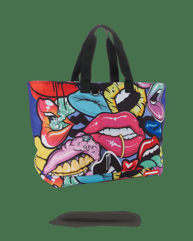 Tote Sprayground Lip Service Beach Tote | 402589-FTW