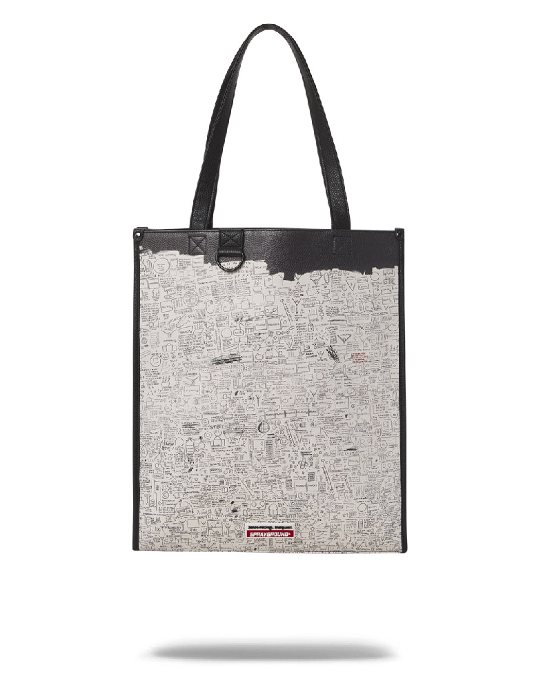 Tote Sprayground Official Basquiat Pegasus 1987 Loft Tote | 508317-PTB