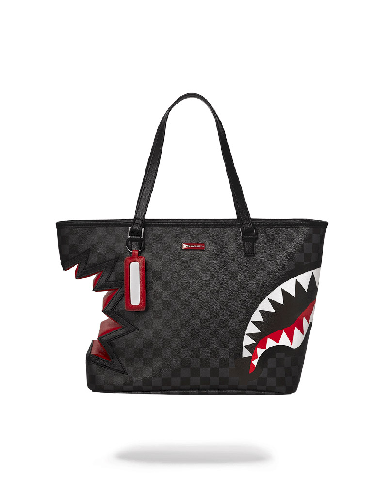 Tote Sprayground Shark Bite Sharks In Paris Gray Tote | 964027-UJL