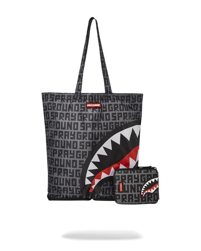 Tote Sprayground Sharkfinity Stealth Pilot Packable Tote | 480563-HVQ