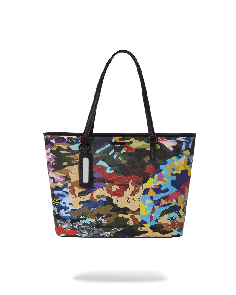 Tote Sprayground Sliced And Diced Camo Tote | 259018-UFO