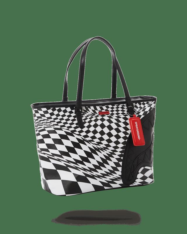 Tote Sprayground Trippy Check Tote | 506927-WNO