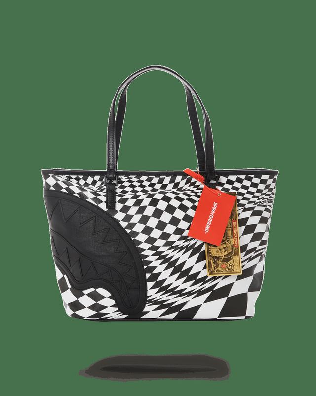 Tote Sprayground Trippy Check Tote | 506927-WNO